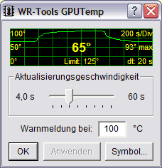 Display mit Zusatzinfos